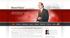 Desktop Screenshot of memovision.de